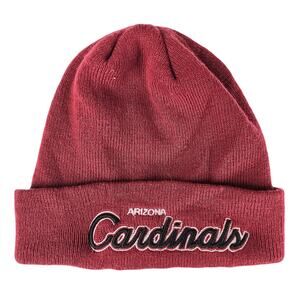 Arizona Cardinals Reebok Beanie Hat Embroidered Design Red NFL Cap One Size